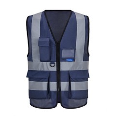 XSmall navy reflective vest