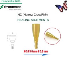 US Dental Mini Healing Abutment Cap/Closure Cover Screw Straumann Fit Bone Level