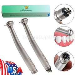 1-10 Yabangbang Dental (LED E-generator) High Speed Handpiece 4/2 Hole NSK Style
