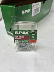 SPAX 4111010400202 Zinc Steel Pan Head #8 x 3/4 L in. Case Of 10 Boxes