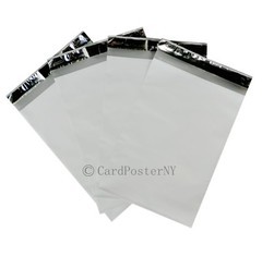 100 12X15.5 White Poly Mailer Self Sealing Shipping Envelopes Bags 12”X15.5” #5