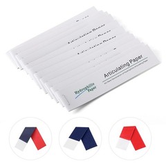 AZDENT Dental Articulating Papers Double Sided Strips Red/Blue Thin Bite Paper