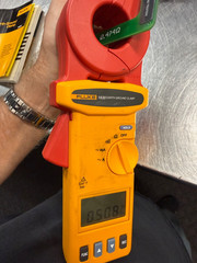 Fluke 1630 Earth Ground Clamp with Carry Case, Manual and Loop Resistence Card