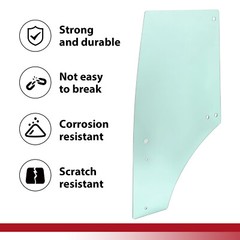 Left Cab Door Glass For John Deere 5075M 5080 5090 5100 6115 6140++ #R198624