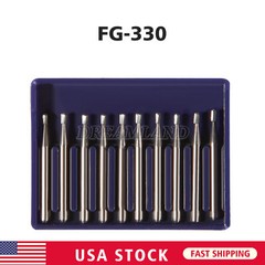 1-10 Packs Dental Carbide Burs For High Speed Handpiece FG 1 2 3 4 330 7901 7408