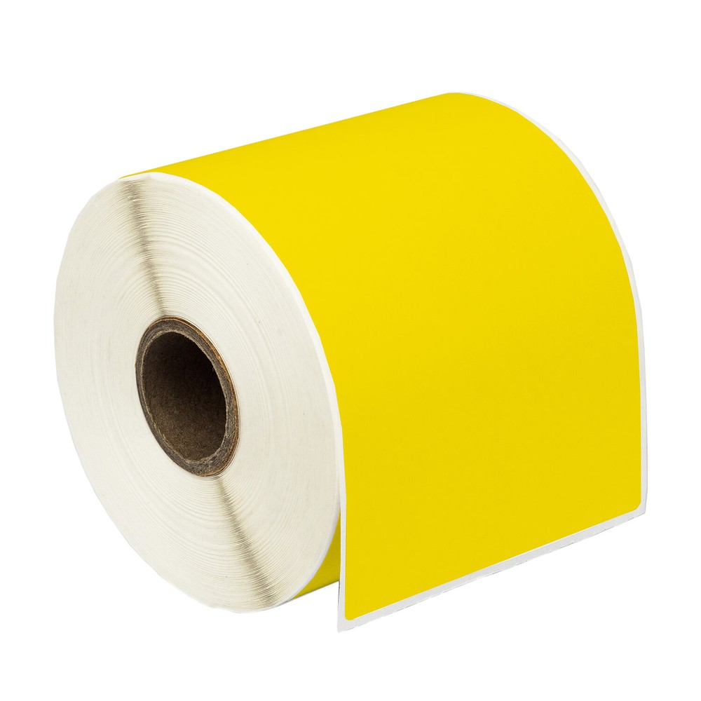 ZEBRA / ELTRON Compatible 3×5 (3″ x 5″) YELLOW Direct Thermal Labels – (1) Roll