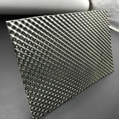 Embossed Firewall Heat Shield Resistant Metal 304 Steel Continuou Exhaust shroud
