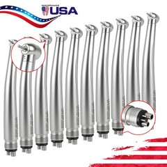 10pcs SANDENT NSK PANA MAX Style Dental High Speed Handpiece Push Button 4 Hole
