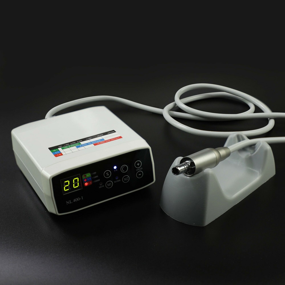CICADA Dental LED Electric Motor w/ Tube For 1:1 1:5 16:1 Handpiece Contra Angle