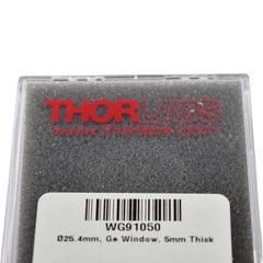 NEW Thorlabs WG91050 Germanium Window 25.4mm Dia 5mm Thick Uncoated IR Optical
