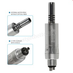 Dental Slow Low Speed Handpiece Push Contra Angle NSK Style Air Motor 4Holes