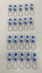 LOT OF 20 Enduro Seal Electric Meter Security Seal Wire Padlock Security Seals