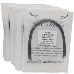 Dental Orthodontic Super Elastic Niti Round/Rectangular Arcos Arch Wires Natural