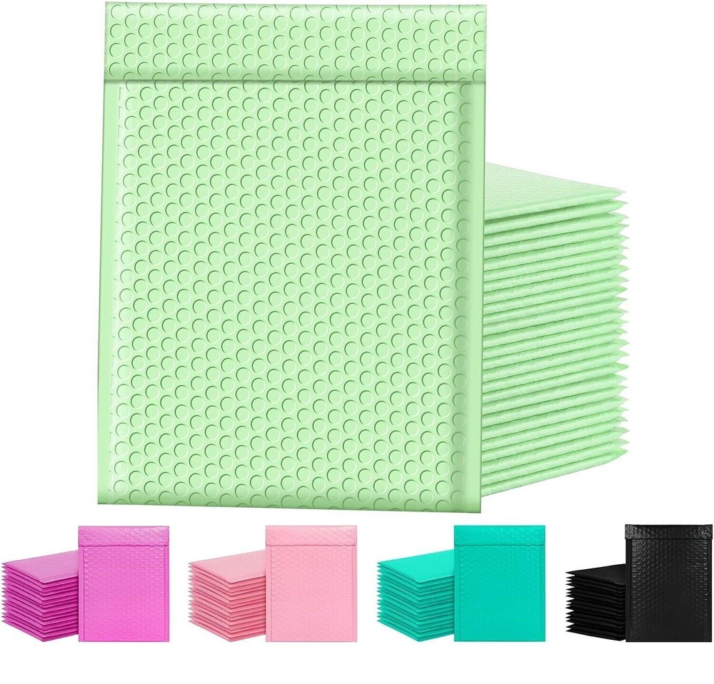 Mix Your Color 200 Poly Bubble Padded Envelopes Mailers #5 10.5 x 16