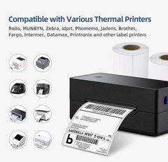 1 Roll label 4×6 Direct Thermal Shipping 250 labels Zebra Eltron ZP450 2844