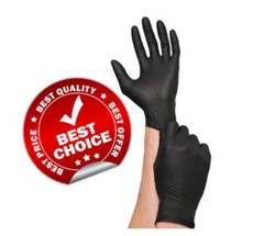 High Quality biodegradable Nitrite Gloves Size M-L-XL Box Of 100 Gloves