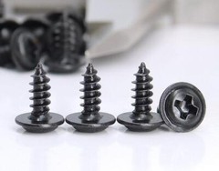 Black Carbon Steel Phillips Modified Truss Head Sheet Metal Self Tapping Screws