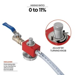 Groz Coolant Mixer 290 GPH – 0–11% Ratio, Auto Shut-Off