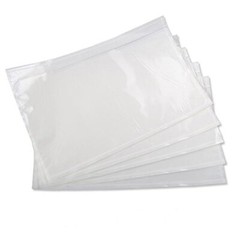 100 Self Adhesive Clear Packing List 7.5×5.5in Shipping Labels Envelopes Pouches