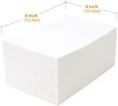 1000 labels 4×6 Fanfold Direct Thermal Shipping Labels Perforated Zebra & Rollo