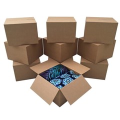 UBMOVE 10 Extra Large Corrugated Moving Boxes 23 x 23 x 16″