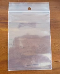 Clear 2mil Hanghole Plastic Reclosable Zip Seal Bags Hang Hole Top Lock Baggies
