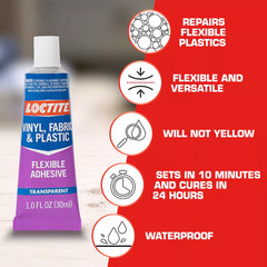 LOCTITE Vinyl, Fabric and Plastic 1 Fluid ounce(s) fabric Specialty Adhesive