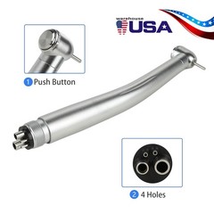 10pcs SANDENT NSK PANA MAX Style Dental High Speed Handpiece Push Button 4 Hole