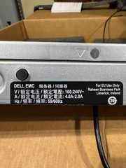 Avigilon AC-APP-0R-ENT2-6 Access Control Manager Server Dell EMC SWR-0714A