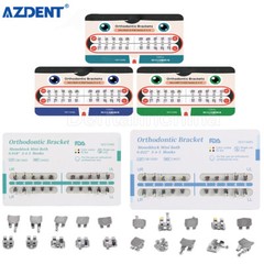 Dental Orthodontic Round Niti Arch Wires Super Elastic / Metal Brackets Braces