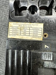 GE General Electric TFJ236200 3 Pole 200 Amp 600V 200a w/Lugs TFJ 900-2000 Trip
