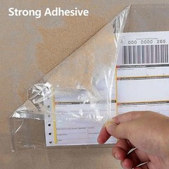 Shipping Label Sleeves Clear Self-Adhesive Packing Slip Pouches Envelope