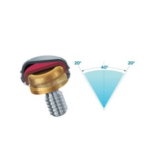 Dental Zest Locator Standard/Extended Range Male cap Processing Package-2Pack