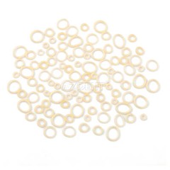 AZDENT Dental Ortho Elastics Latex Braces Orthodontic Rubber Bands 5000Pcs/box