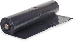 Poly Cover – 4 Mil Black Plastic Sheeting