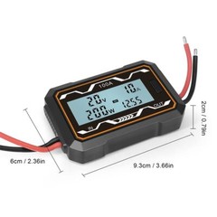 RC 200A Watt Meter Power Analyzer High Precision 200A Power Analyzer Battery
