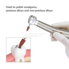 12pcs Dental Polishing Polishers Bur FG 1.6mm Mini Points Brownie Friction Grip