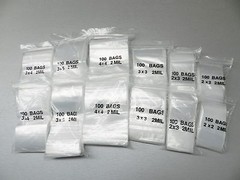 1,200pc Reclosable 2MIL Clear Bags 6 Sizes Assortment Set 200 of Each Baggies