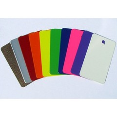 Powder Coating Sample Panels – Blank Aluminum Ready to Coat Panels! 2 x3.5 inch