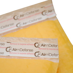 AirnDefense 1000 #000 4X8″ Yellow Poly Bubble Mailers Shipping Padded Envelope