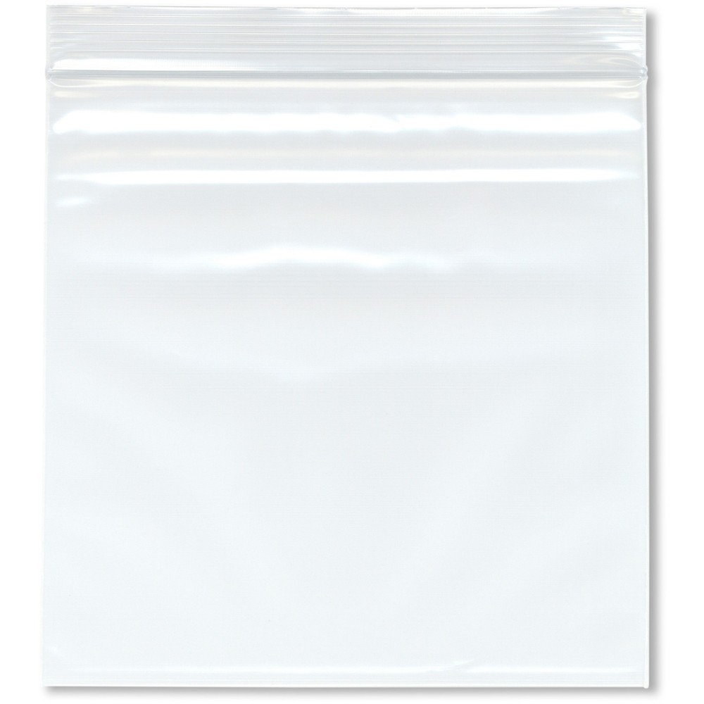Plymor 7″ x 7″, 4 Mil Heavy Duty Zipper Reclosable Plastic Bags