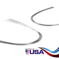 Dental Orthodontic Arch Wire Round Super Elastic NITI Round Ovoid Form AZDENT