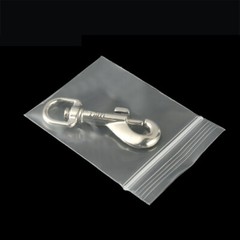 Clear Reclosable Zip lock Plastic 2-Mil Ziplock Bags Poly Jewelry Zipper Baggies