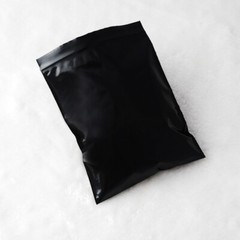 100 Flat Black Poly QuickQlick™ Bags Repacking Pouches w/ a Variety of Sizes