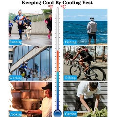 VVHOOY Cooling Vest for Men&Women,Reflective Ice Vest with 20 PCS Reusable Ic…