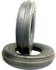 TWO NEW 5.00-15 W/TUBES 5.00×15, 3 Rib F2 Tractor FARMALL JOHN DEERE ALLIS
