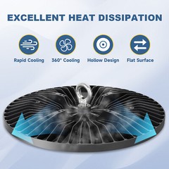 100W UFO Led High Bay Light Warehouse Factory Commercial Industrial Shop Light