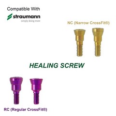 US Healing Abutment/Analog/Scan Body/Tray/Cap for ITI Straumann Bone Level NC RC