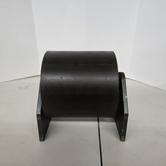 (2) 8″ x 8″ Assembled Ground Roller for Roll Off Containers Free Shipping