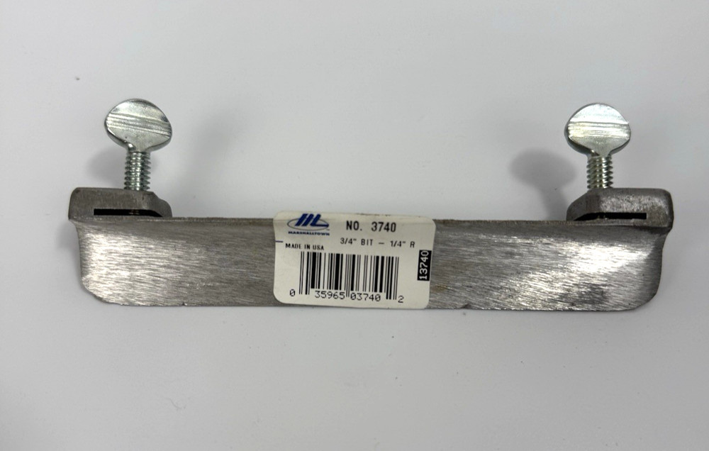 Marshalltown Fresno Groover Attachment 3740 Groove Depth/Bit 3/4″ Radius 1/4″